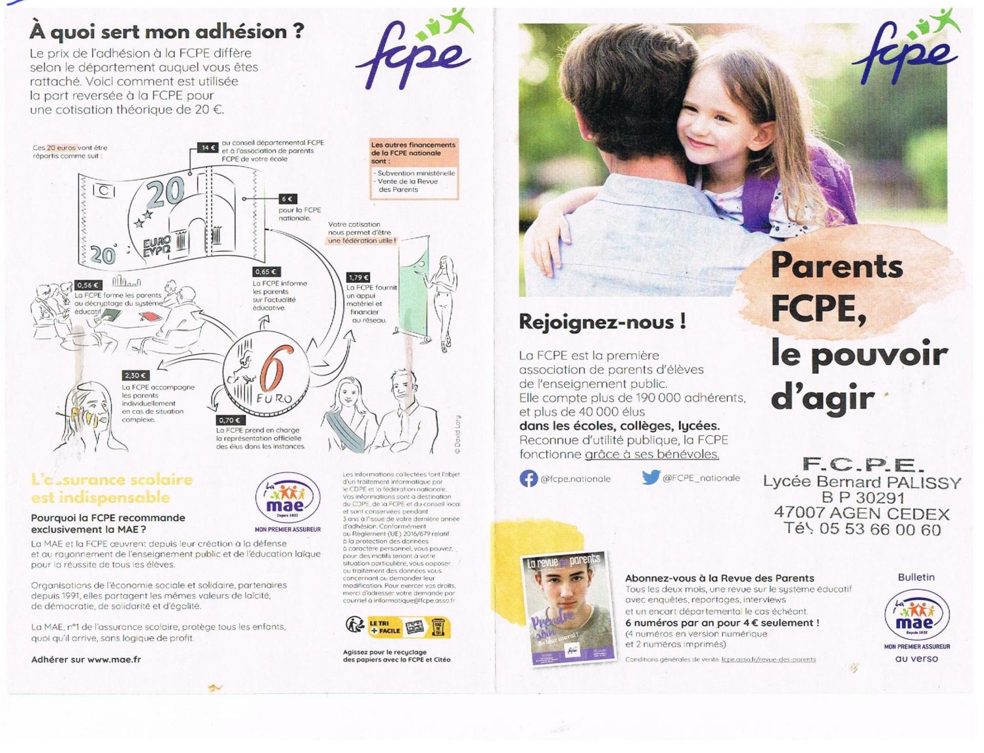 Bulletin d adhesion 22 23 verso